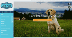 Desktop Screenshot of citypetsvet.net