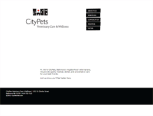 Tablet Screenshot of citypetsvet.com